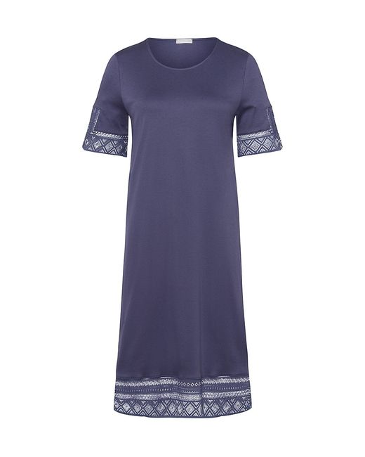 Hanro Jona Short-Sleeve Nightgown