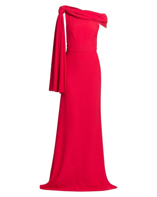 Alexander McQueen Knotted Crepe Evening Gown