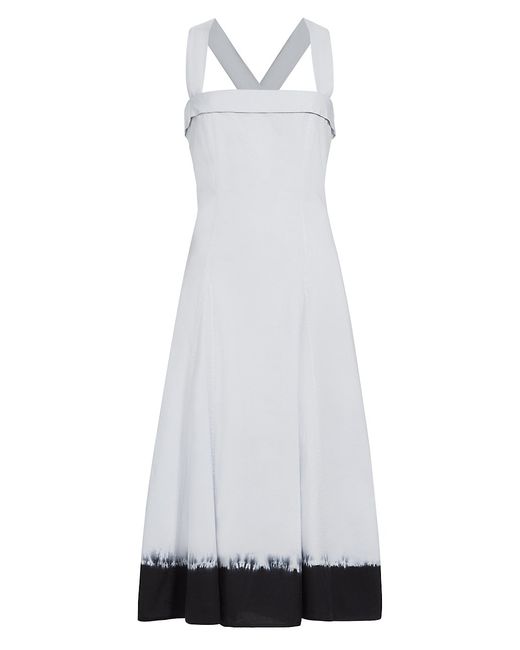 Proenza Schouler White Label Edie Tie-Dye Sleeveless Midi-Dress