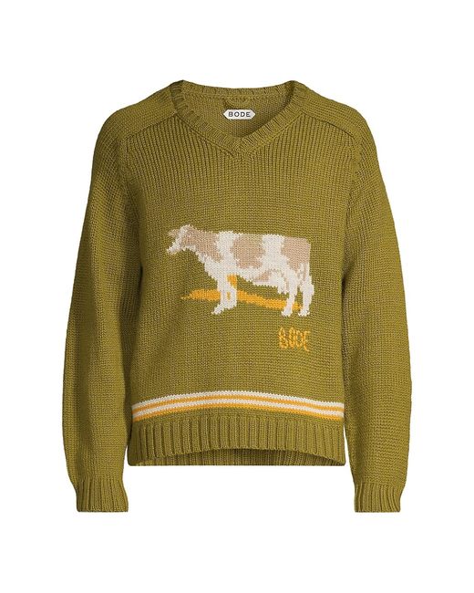 Bode Cattle Sweater