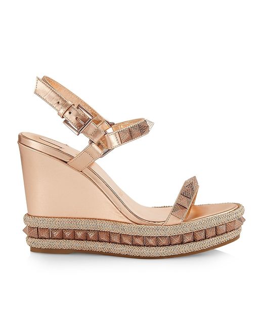 Christian Louboutin Pyraclou 110MM Wedge Sandals