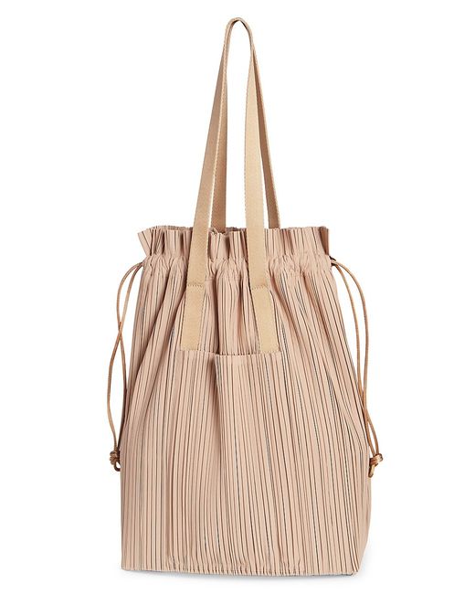 Pleats Please By Issey Miyake Pleated Tote Bag