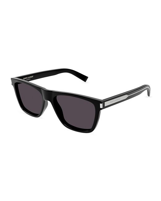 Saint Laurent Mid Naked Wire Core 56MM Round Sunglasses