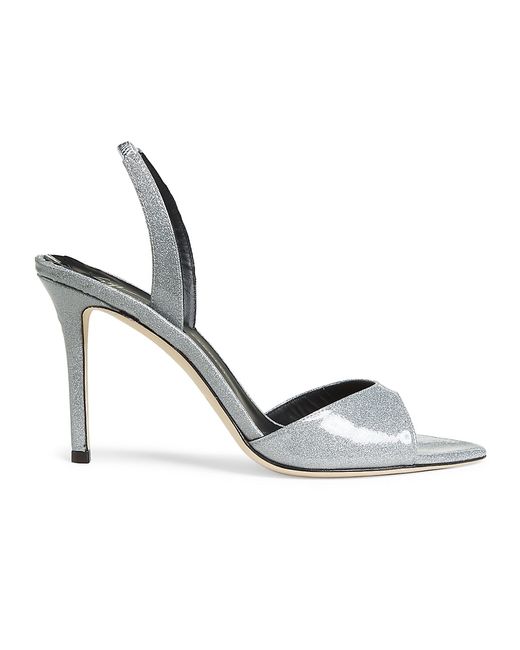 Giuseppe Zanotti Design 90MM Glitter Slingback Sandals