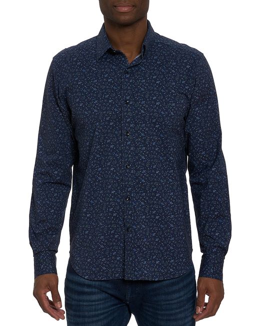 Robert Graham Schneider Floral Button-Front Shirt