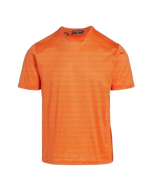 Saks Fifth Avenue Slim-Fit Micro Striped T-Shirt