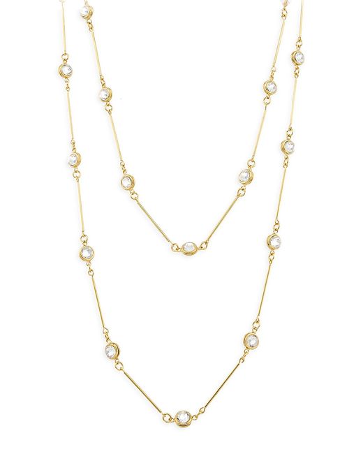 Sylvia Toledano Intemporels Candies 22K Goldplated Crystal Collier Necklace