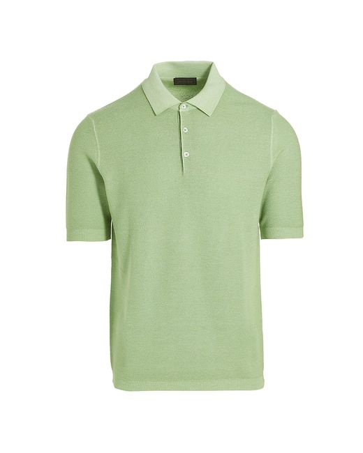 Saks Fifth Avenue COLLECTION Wool Polo Shirt