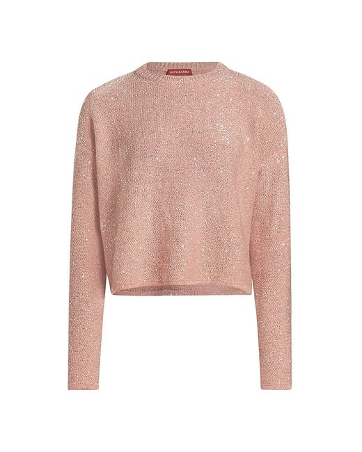 Altuzarra Yasworth Sequined Wool-Blend Sweater