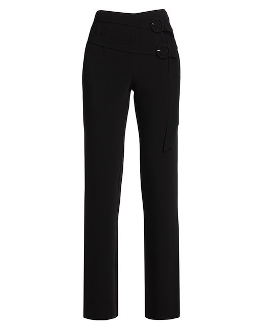 Cinq a Sept Hadlee Belted Straight-Leg Pants