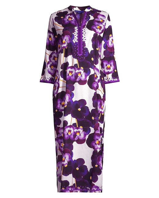 Ro's Garden Clorinda Floral Tunic Midi-Dress