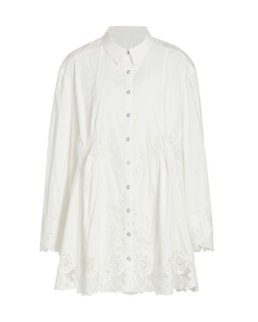 Free People Constance Guipure Minidress