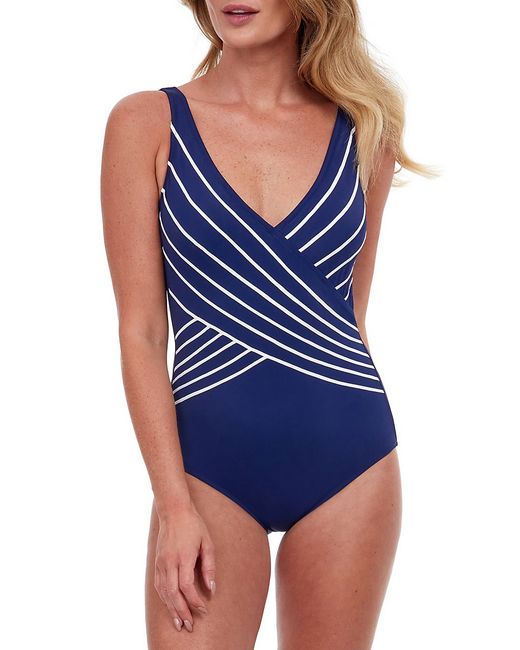 Gottex Swimwear Embrace Surplice One-Piece Swimsuit