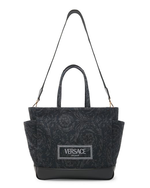 Versace Logo Baroque Diaper Bag