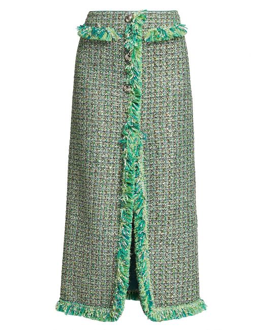 Giambattista Valli Fringe-Trimmed Maxi Skirt
