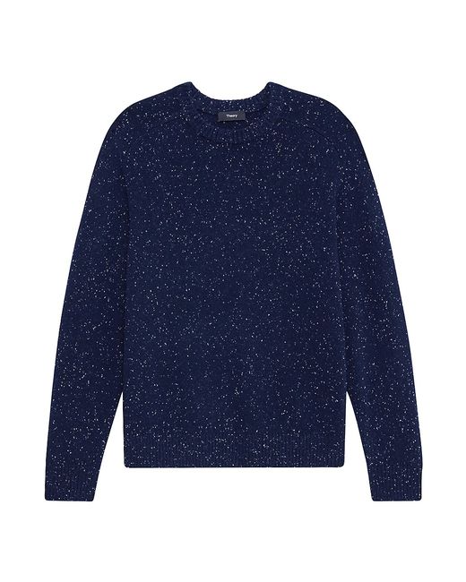Theory Dinin Wool-Cashmere Donegal Sweater