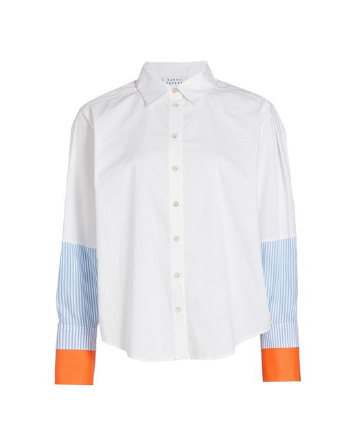 Tanya Taylor Margaux Blend Button-Front Shirt