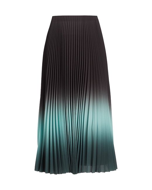 Jason Wu Collection Dip-Dye Pleated Midi-Skirt