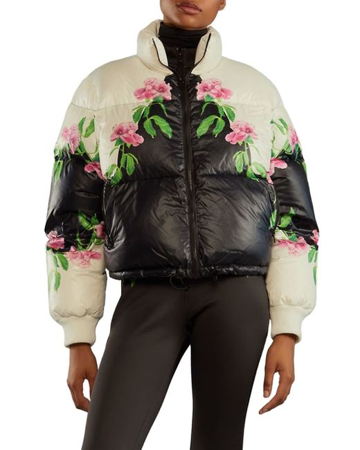 Cynthia Rowley Crop Puffer Jacket
