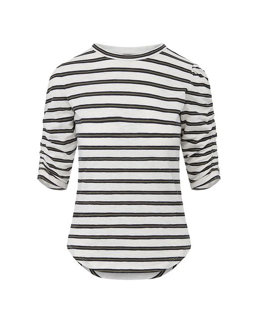 Veronica Beard Waldorf Striped T-Shirt