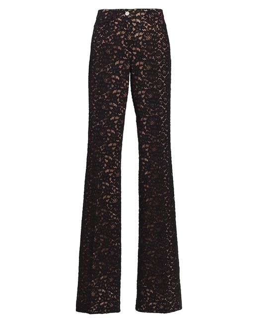 Michael Kors Collection High-Rise Boot-Cut Jeans