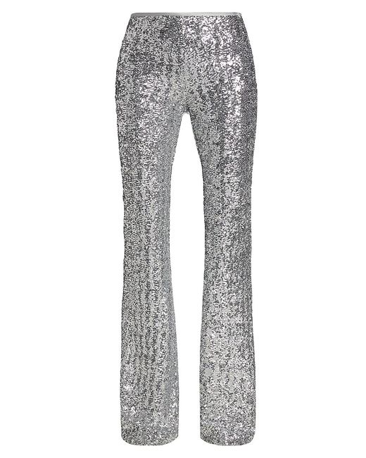 Michael Kors Collection Flared Sequined Pants