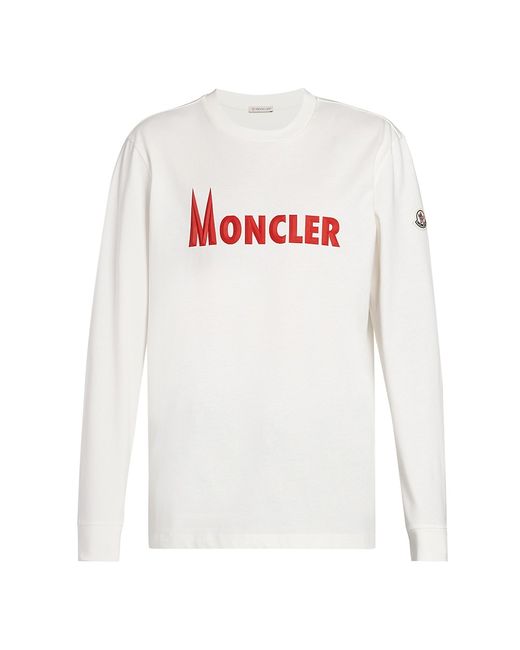 Moncler Long-Sleeve Logo T-Shirt