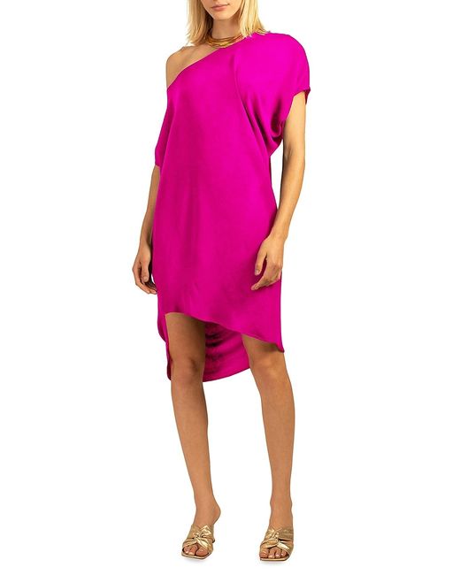 Trina Turk Radiant One-Shoulder Dress