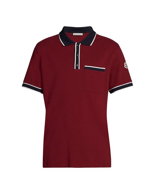 Moncler Short-Sleeve Polo Shirt