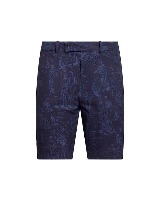 Polo Ralph Lauren Graphic Flat-Front Shorts