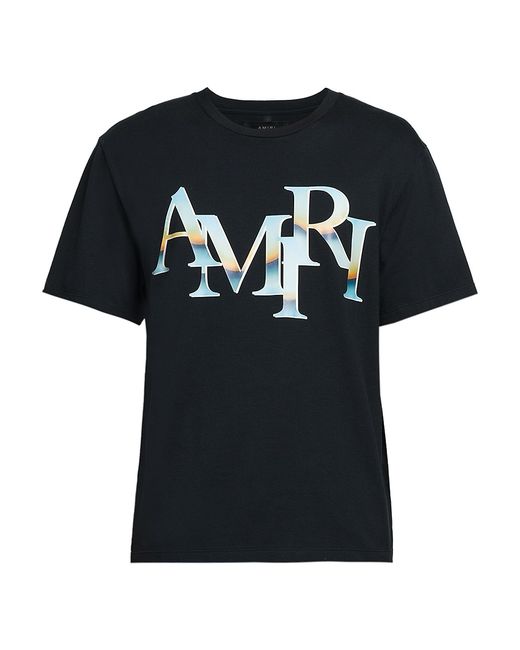 Amiri Staggered Logo T-Shirt