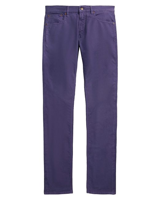 Ralph Lauren Purple Label Stretch Straight-Leg Jeans