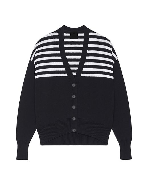 Givenchy 4G Cardigan Cotton With Stripes