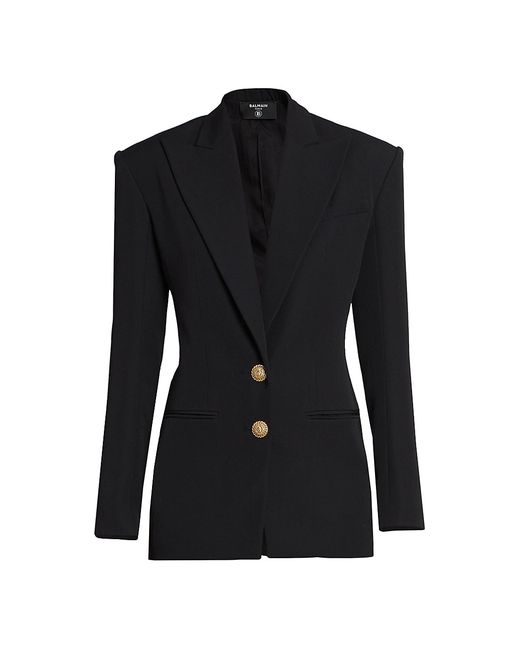 Balmain Fitted Two-Button Jacket