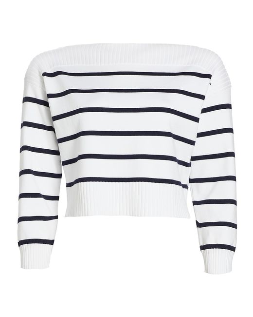 Marella Doll Striped Crop Sweater