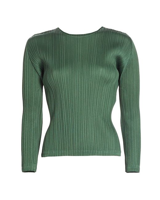 Pleats Please By Issey Miyake December Pleated Top