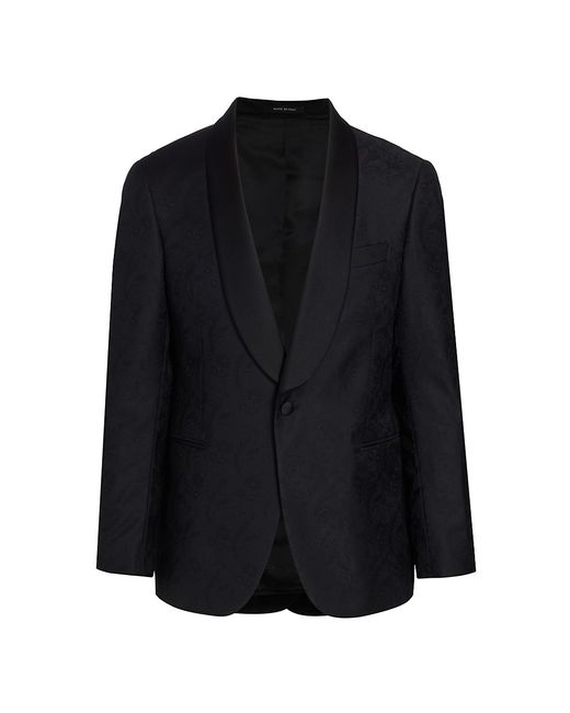 Saks Fifth Avenue COLLECTION Jacquard One-Button Blazer