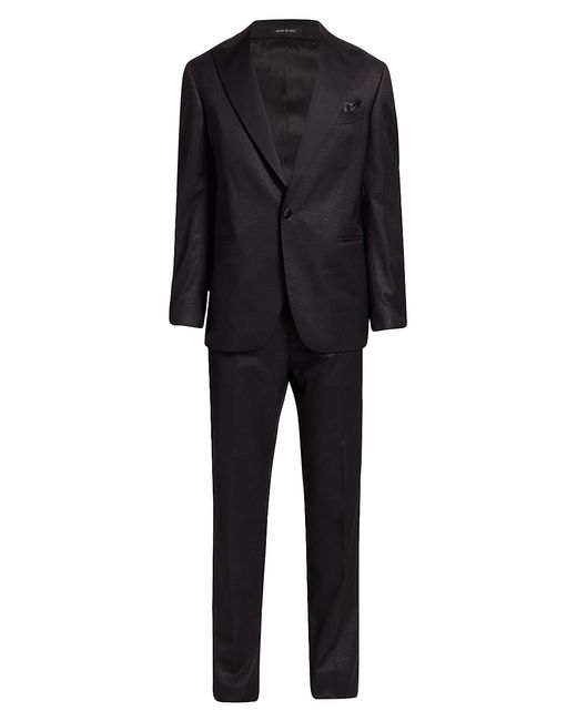 Saks Fifth Avenue COLLECTION Tonal Sparkle Virgin Single-Breasted Suit