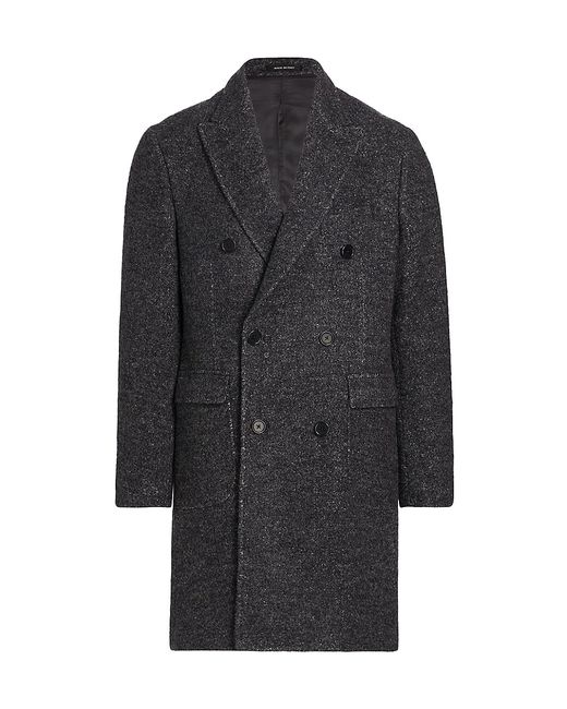 Saks Fifth Avenue COLLECTION Double-Breasted Bouclé Topcoat