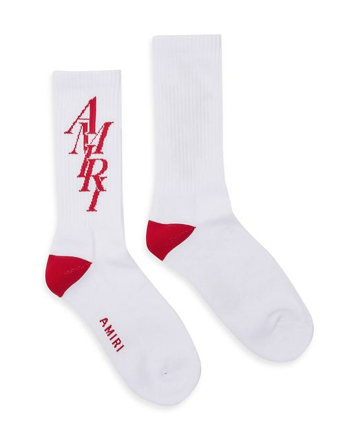 Amiri Logo Crew Socks