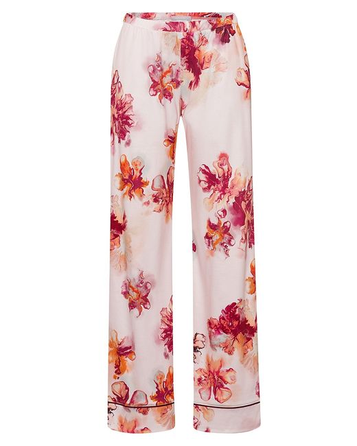 Hanro Eleni Floral Wide-Leg Pajama Pants