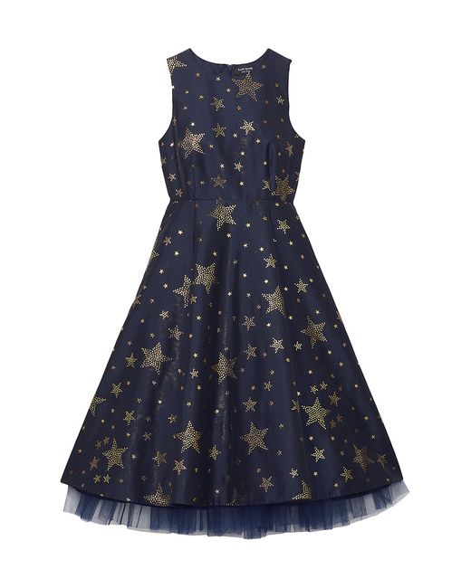 Kate Spade New York Starlight Brocade Midi-Dress
