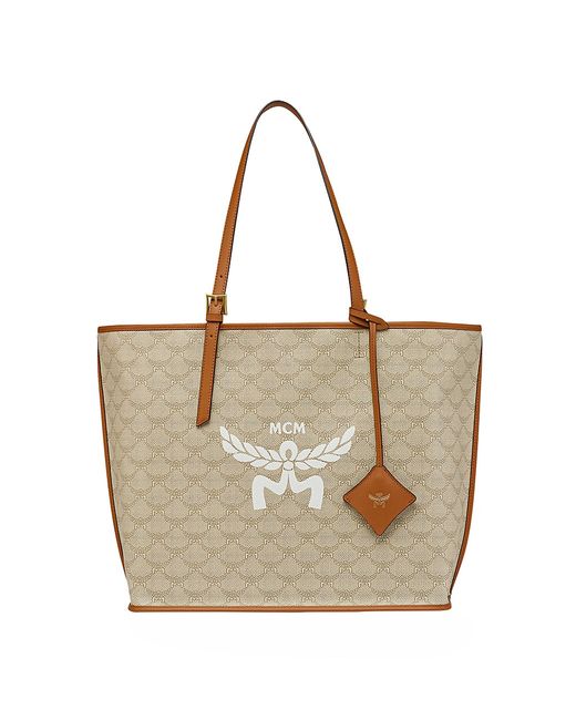 Mcm Himmel Coated Shopper Bag