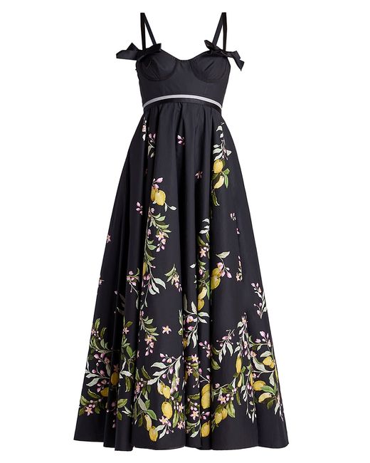 Giambattista Valli Floral Sleeveless Maxi-Dress