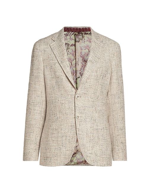 Etro Textured Tweed Jacket