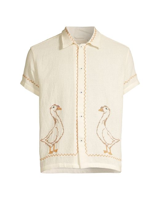 Harago Craft Heritage Duck Button-Front Shirt