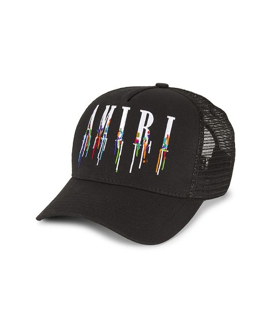 Amiri Multicolored Drip Trucker Hat