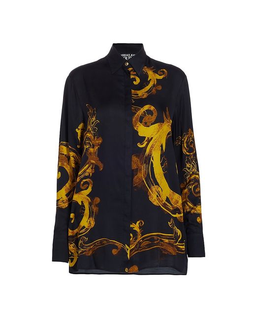 Versace Jeans Couture Filigree Print Relaxed-Fit Shirt