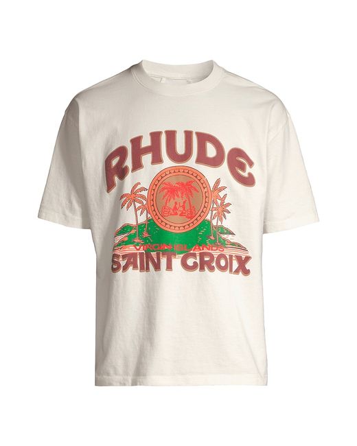 R H U D E Saint Croix Logo T-Shirt