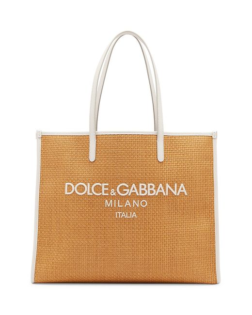 Dolce & Gabbana Logo Shopper Tote Bag